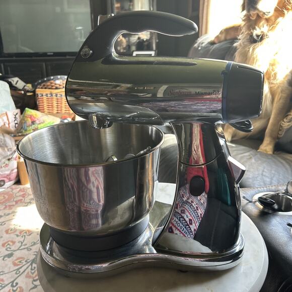 vintage sunbeam mixmaster stand mixer beaters